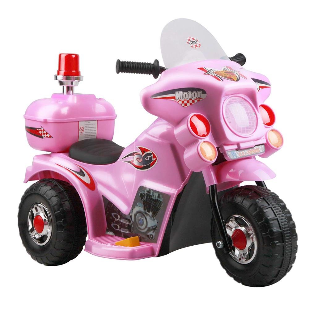 Kids Ride On Motorbike Pink